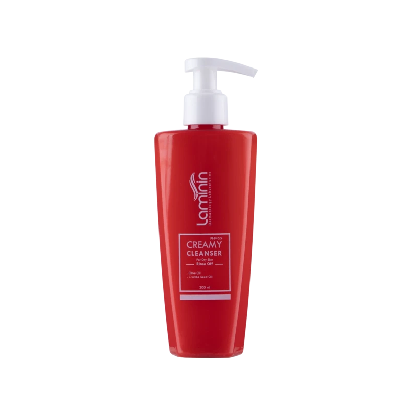 شوینده کرمی پوست خشک لامینین