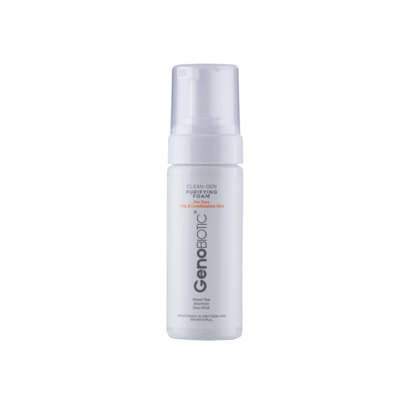 فوم شستشو صورت پوست چرب و مختلط ژنو بایوتیک