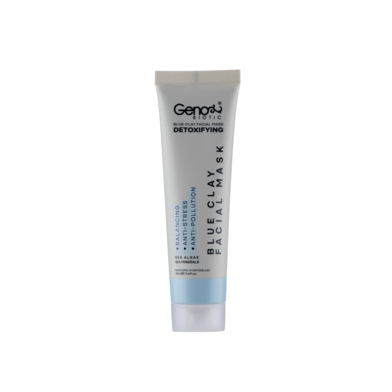 ماسک خاک رس آبی ژنو بایوتیک