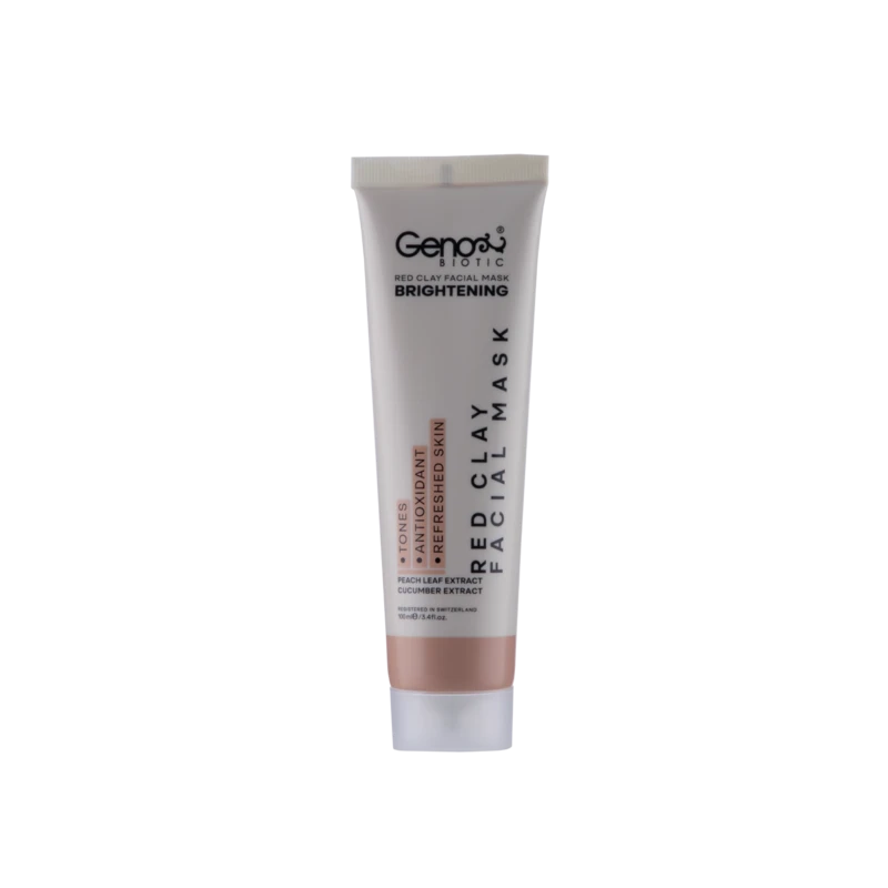 ماسک خاک رس قرمز ژنو بایوتیک