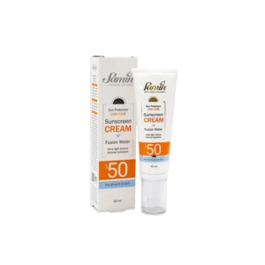 کرم ضدآفتاب فیوژن واتر SPF50 ثمین