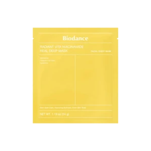 ماسک ورقه‌ای روشن‌کننده بایودنس