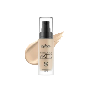 کرم‌پودر اسکین ادیتور مات تاپ‌فیس پوست چرب