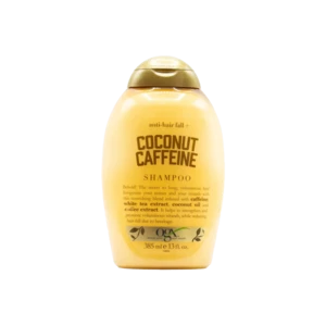 شامپو تقویت‌کننده و ضد ریزش موی نارگیل و کافئین او جی ایکس