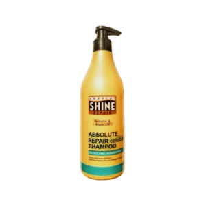 شامپو بازسازی‌کننده مو ابسولوت شاین با کراتین و روغن آرگان