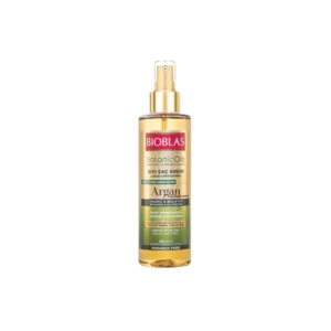 اسپری دوفاز تغذیه‌کننده و ترمیم‌کننده مو آرگان بیوبلاس