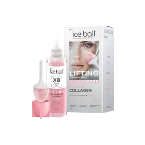 آیس بال لیفتینگ کلاژن صورتی