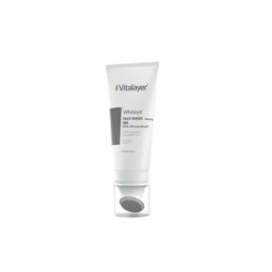 ژل شست‌وشوی صورت ویتالایر روشن‌کننده با برس سیلیکونی