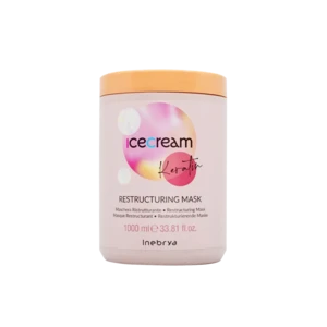 ماسک مو بازسازی‌کننده کراتین آیس کریم