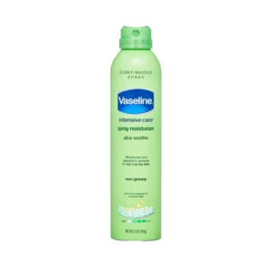 لوسیون اسپری بدن وازلین با عصاره آلوئه‌ورا