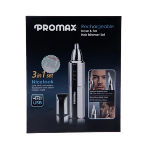 اصلاح گوش و بینی شارژی پرو مکس مدل 3 کاره