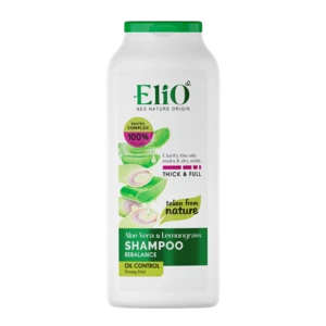 شامپو آلوئه‌ورا و لیمون‌گراس الیو موهای چرب