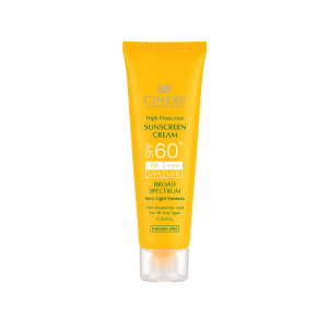 کرم ضد آفتاب spf 60 سینره انواع پوست