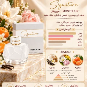ادکلن مون بلان سیگنچر