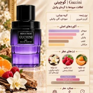 ادکلن گوچینی بنفش سدکشن