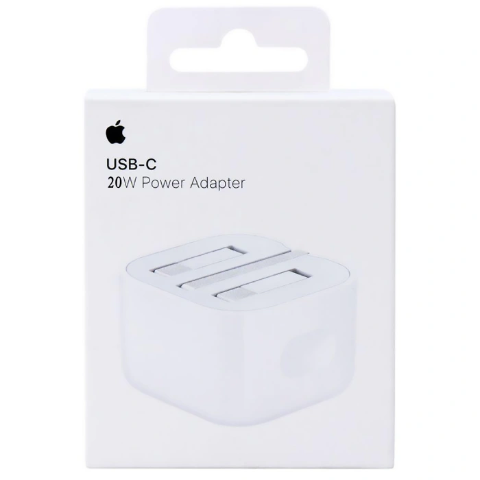 شارژر ۲۰ وات اپل اصل Apple 20W 3pin USB-C Power Adapter
