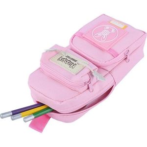 جامدادی پارچه ای سه زیپ فلای