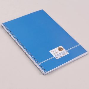 دفتر سیمی ۶۰ برگ طرح رنگی نهال آلما