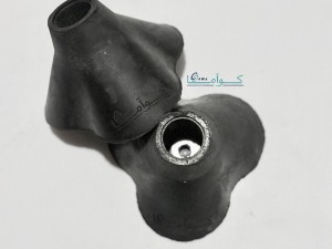 لاستیک ته عصا سه پایه