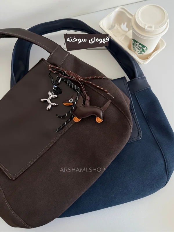 کیف جیر زنانه بزرگ آرالیا