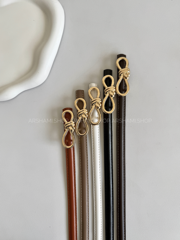 کمربند زنانه مات پاپیون