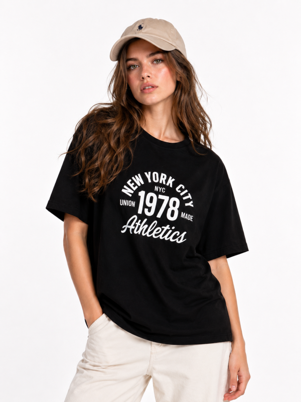تیشرت باکسی - New york