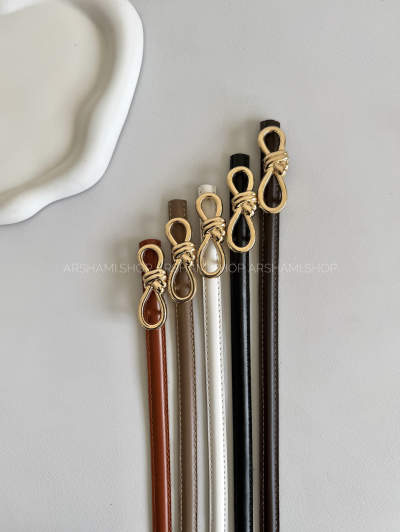 کمربند زنانه مات پاپیون