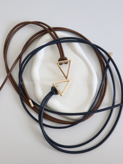 کمربند زنانه مات مثلث