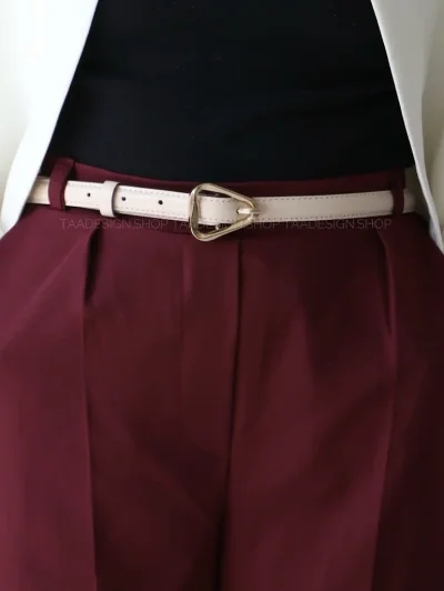 کمربند چرمی زنانه بهانه