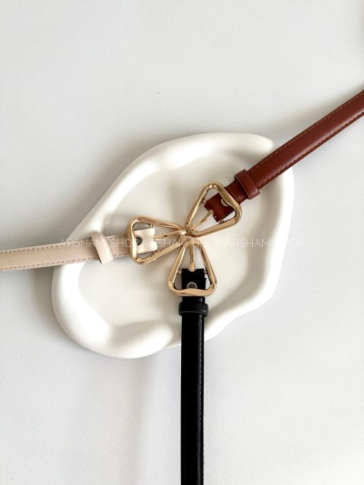 کمربند چرمی زنانه بهانه