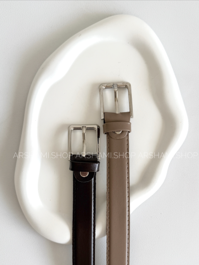 کمربند چرمی زنانه باستیان