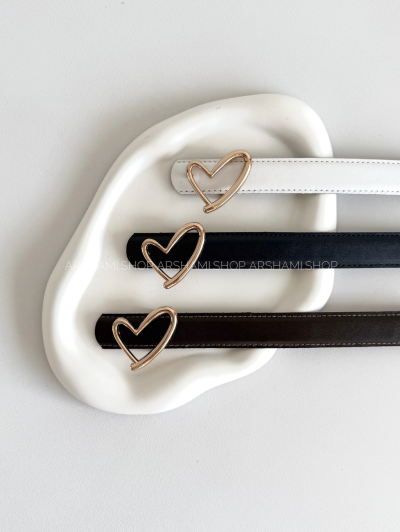 کمربند چرمی زنانه بردبار