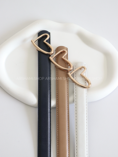 کمربند چرمی زنانه بردبار