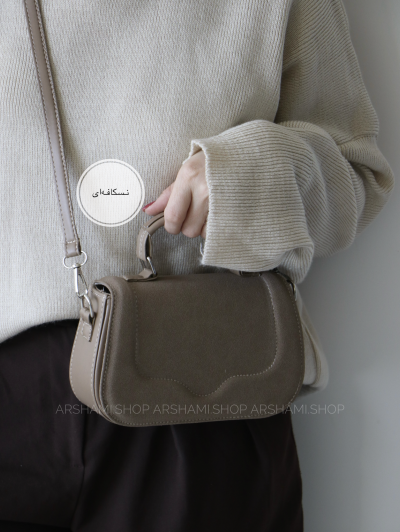 کیف زنانه جیر دوشی - دستی مدل لیندا