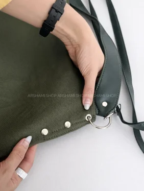 کیف زنانه بزرگ مدل جسیکا کتان