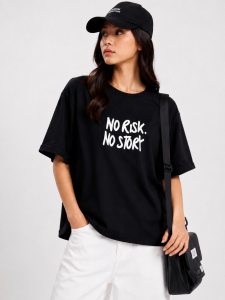 تیشرت باکسی - no risk