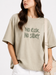 تیشرت باکسی - no risk
