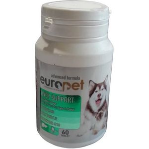 قرص سلامت کبد سگ و گربه یوروپت مدل LIVER SUPPORT