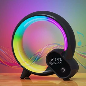 اسپیکر و چراغ خواب LED مدل Novelty Ambient Light & Wake-Up Light