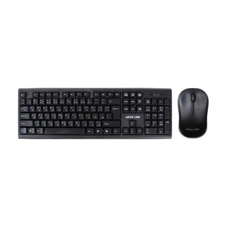 کیبورد و ماوس بی سیم گرین لاین مدل GNWS24GKEYMBK
