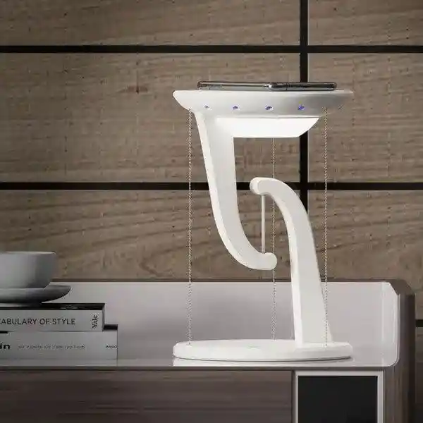 چراغ رومیزی معلق و شارژ وایرلس