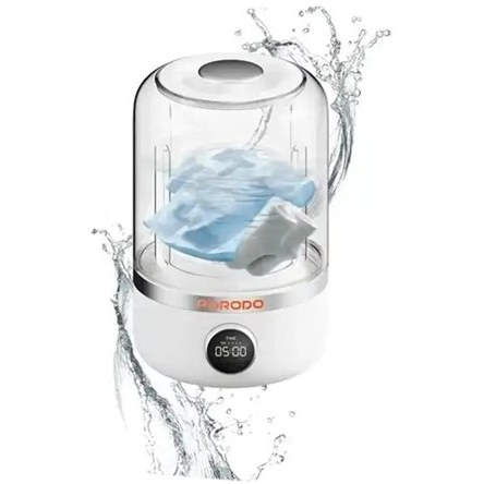 ماشین لباس شویی مینی 1.2 لیتر پرودو Porodo Lifestyle Cordless Mini Washing Machine PDLFST192WH