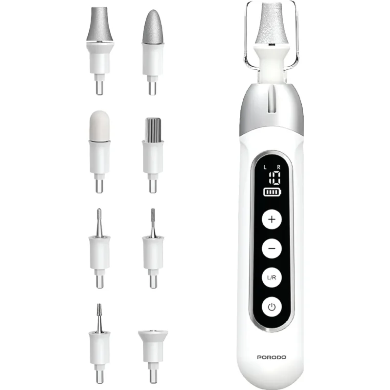 سوهان ناخن 8 کاره پرودو Porodo Lifestyle 8 in 1 Nail Drill PDLFSTAOL12