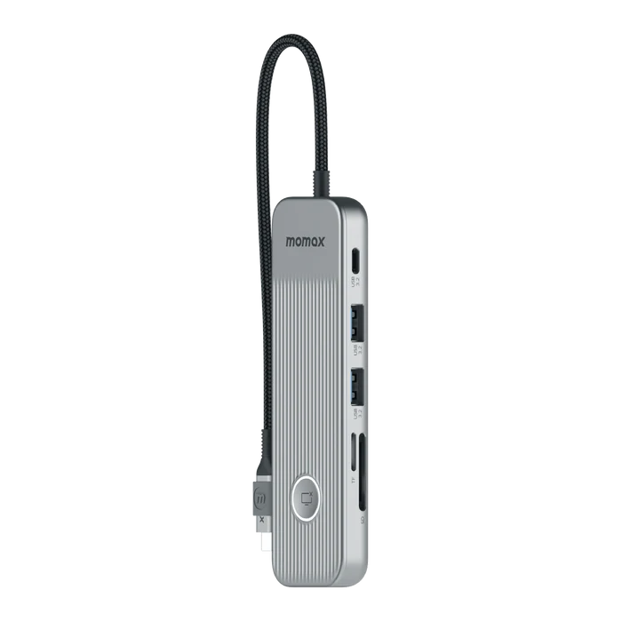 هاب 8 پورت 1-Link | USB-C Hub (8-in-1) مومکس (momax)