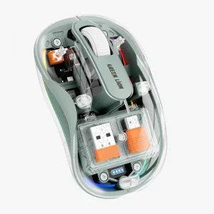 ماوس بی سیم گرین لاین مدل Green Lion Wireless Turtle Mouse 2400DPI