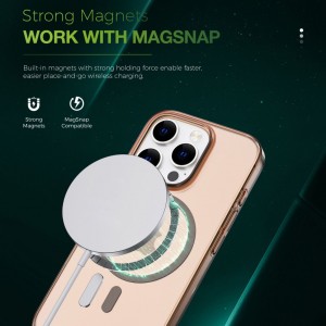 قاب‌ (گارد) مگ سیف دلگادو آیفون سری ۱۶ گرین Green Magsafe Delgado Case 16 Series