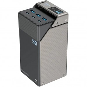پاوربانک 50000 شش پورت پاورولوژی Powerology 65W Power Bank PPBCHA68