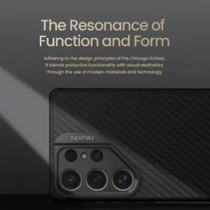 قاب نیلکین سامسونگ S25 Ultra مدل CarboProp Magnetic Precision Cutout Version