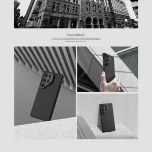 قاب نیلکین سامسونگ S25 Ultra مدل CarboProp Magnetic Precision Cutout Version
