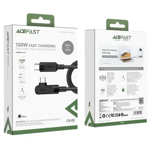 کابل Type-C به Type-C ایس فست ACEFAST C5-03 طول 2 متر توان 100 وات